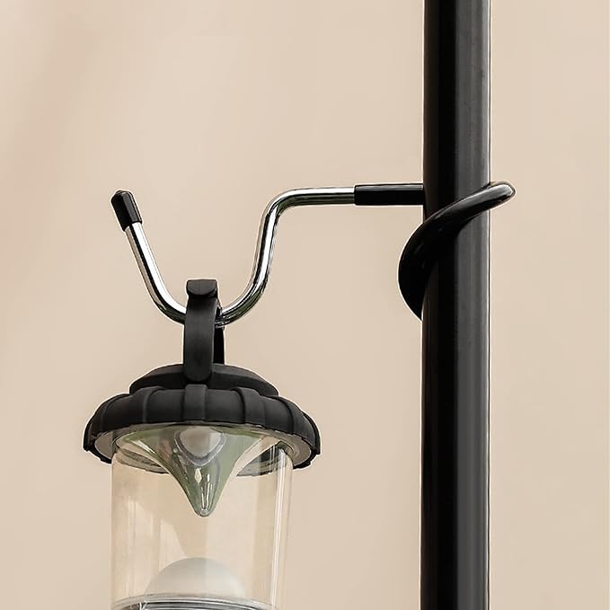 4PCs Garage Shelving Storage and Outdoor Camping Lantern Hooks, Non-Slip Bird Feeder and Kitchen