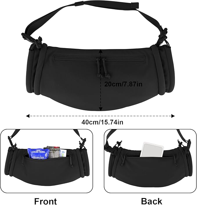 PETAC GEAR Tactical Hand Warmer,Portable Drop Hanger Waist Handwarmer Pouch for Hunting Golf