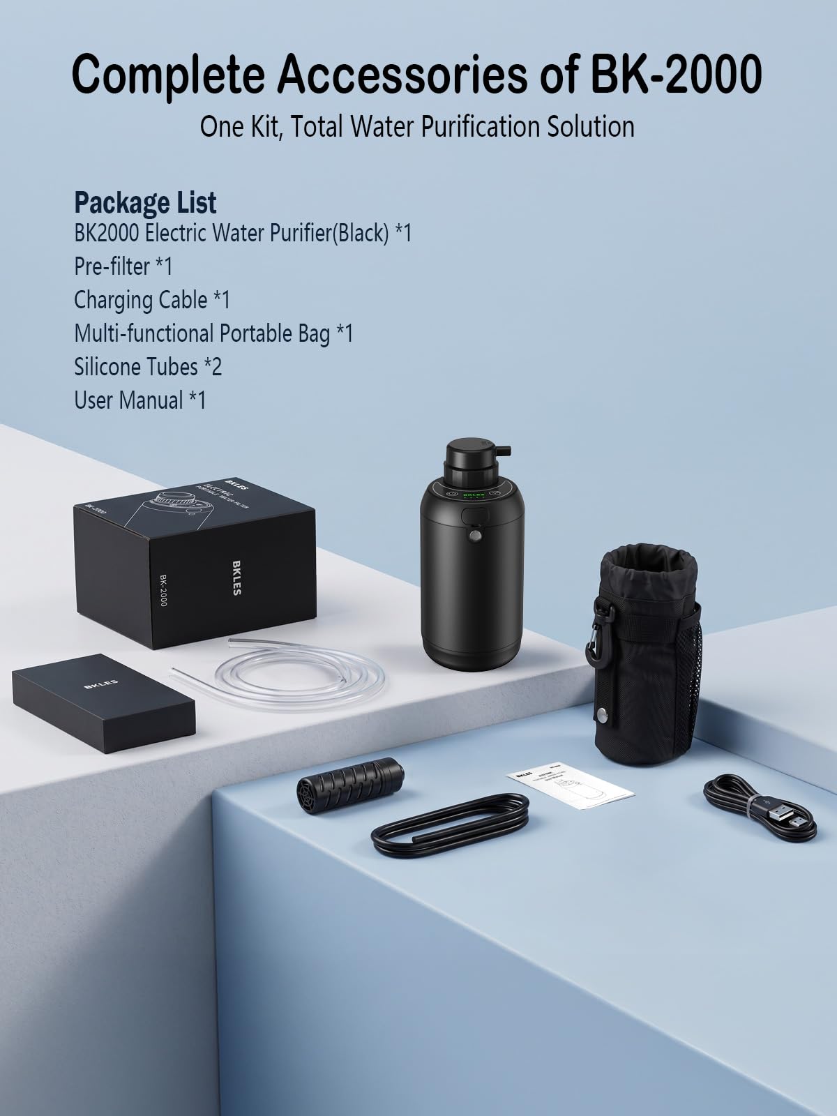 BKLES Water Filter - Electric - product view 6