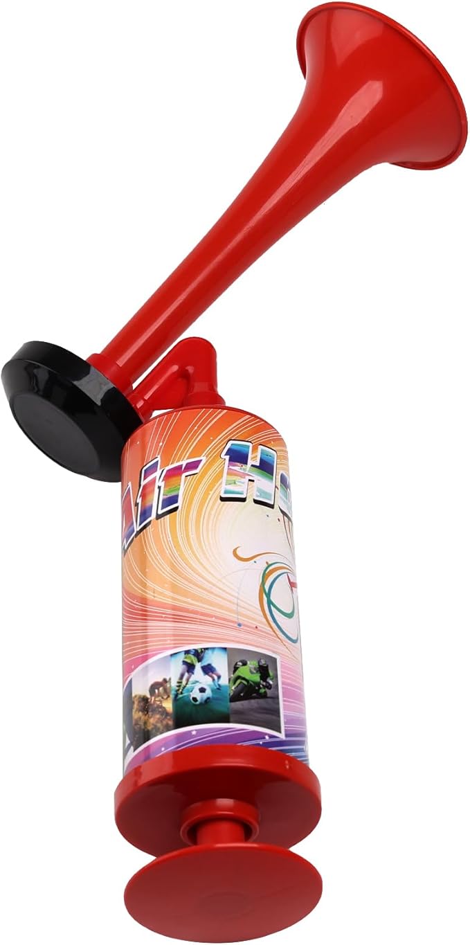 Air Horn Noise Maker Graduation Hand Push Horn Handheld Airhorn for Boats,Camping,Party Supplies