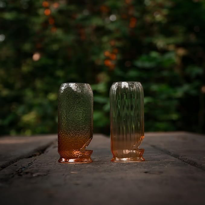 Fire-Maple Orange Camping Lantern Glass, Steel & Aluminum | Propane or Isobutane Fuel Canister