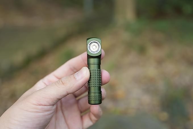 Manker E02III Everyday-Carry Flashlight, USB-c Rechargeable 10440 / AAA Flashlight, Pocket EDC