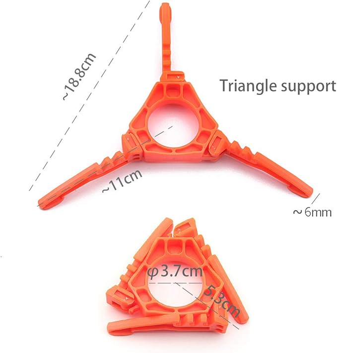 Fuel Can Stabilizer Canister Stand Gas Tank Bracket Stove Standard Bottle Shelf Tripod Folding
