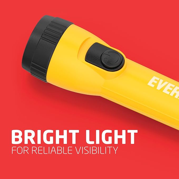 Eveready LED Flashlight (8-Pack) Bright Reliable Flashlights for General Purpose, Great for