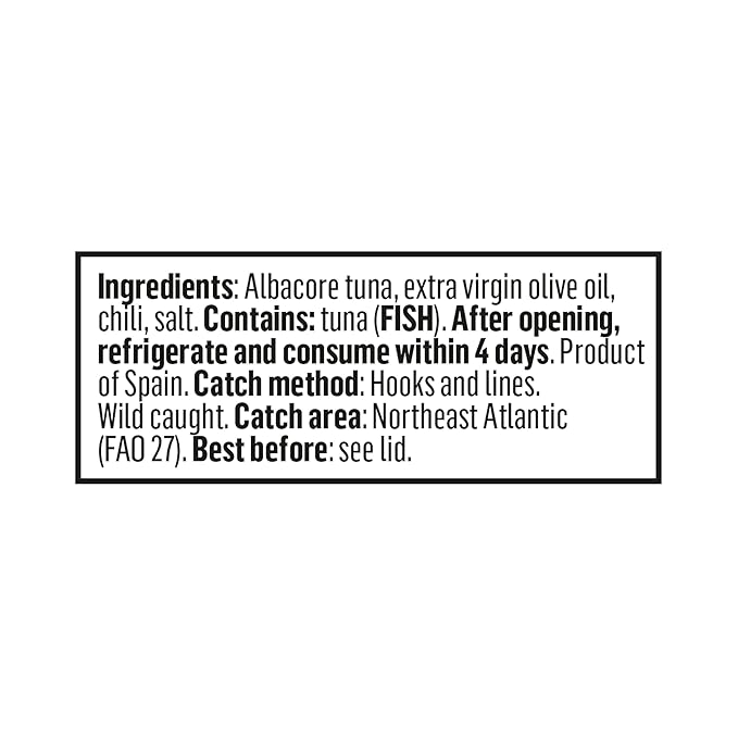 Sea Tales Albacore Fillets in Extra Virgin Olive Oil with Chili in Jar - 100% Pole & Line Wild