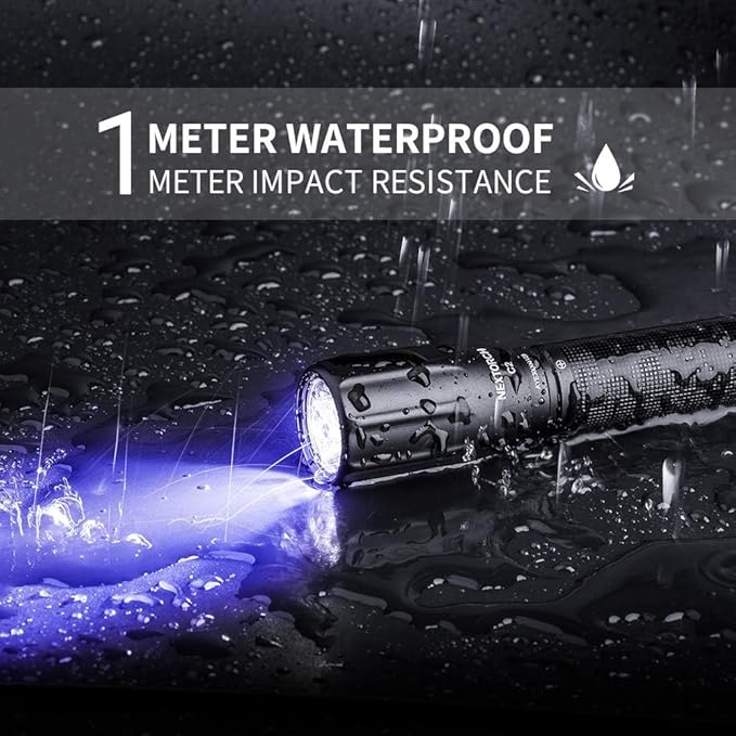 NEXTORCH 405nm uv Light UV Led Blacklight Flashlights Detector Ultraviolet Pocket-Size LED Torch