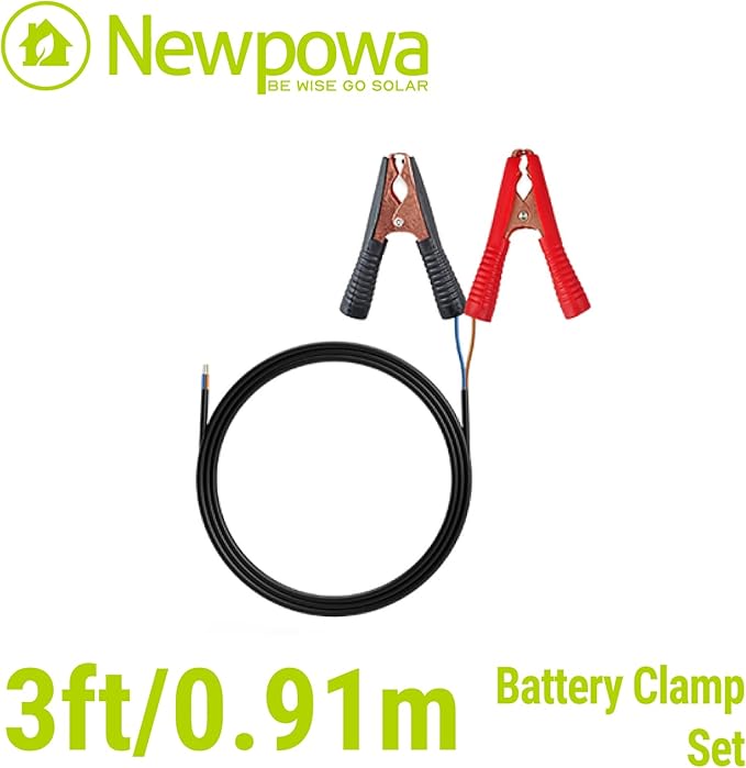 Newpowa 200W Portable Solar Panel Kit with Adjustable Kickstand Case,200Watt 12Volt Foldable