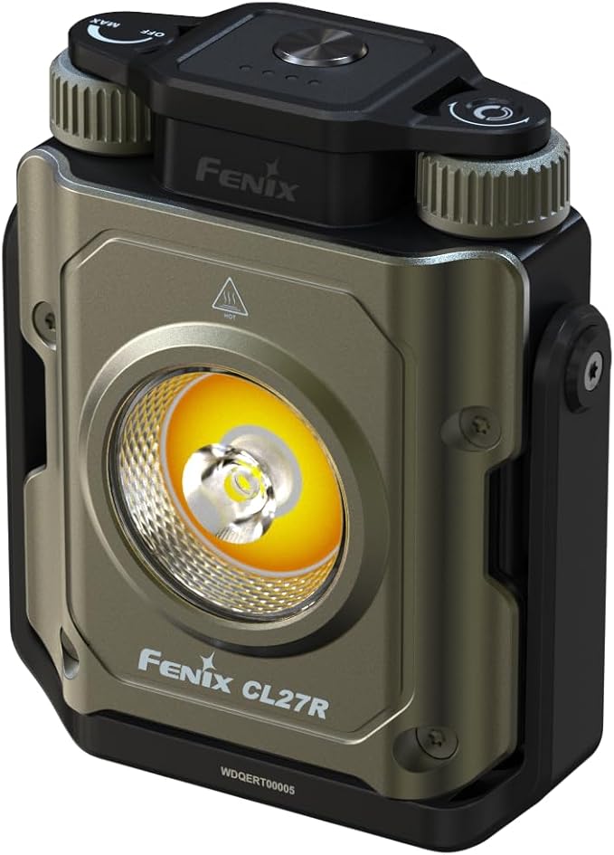 Fenix CL27R Camping Lantern Flashlight, 1600 lumens USB-C Rechargeable Waterproof Portable with