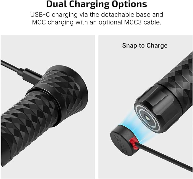 OLIGHT Prowess Rechargeable High Lumen Flashlights, 5,000lms Super Bright Flashlight with Holster