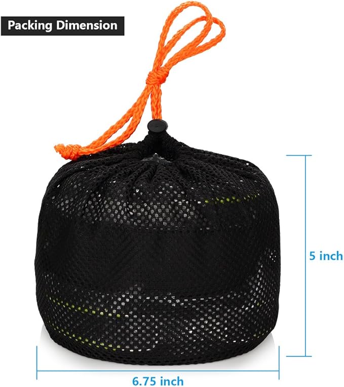 Gutsdoor Camping Cookware Set Camping Gear Campfire Utensils Non-Stick Cooking Equipment