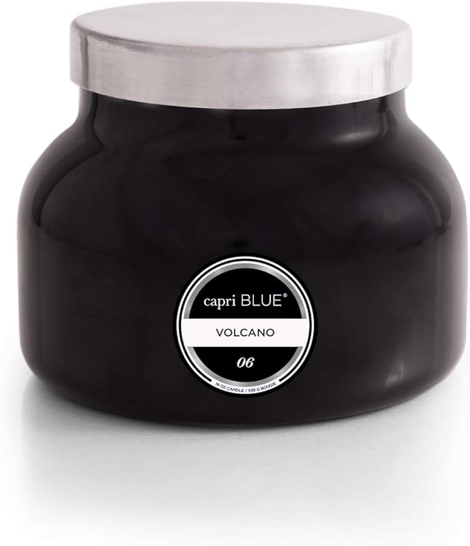 Capri Blue Volcano Scented Candles - Luxury Glass Jar Candles for Home Scented with Tropical Fruit