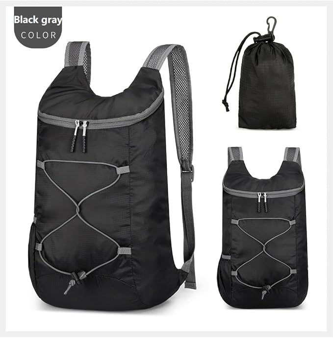 16L Lightweight Foldable Hiking-Backpack Small Packable-Daypack For Travel,Ultralight