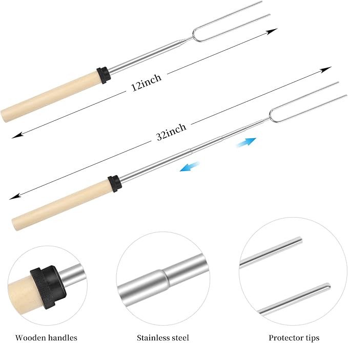 Camping Cooking Utensils Set, Stainless Steel Grill Tools, Camping BBQ Cookware Gear and Equipment