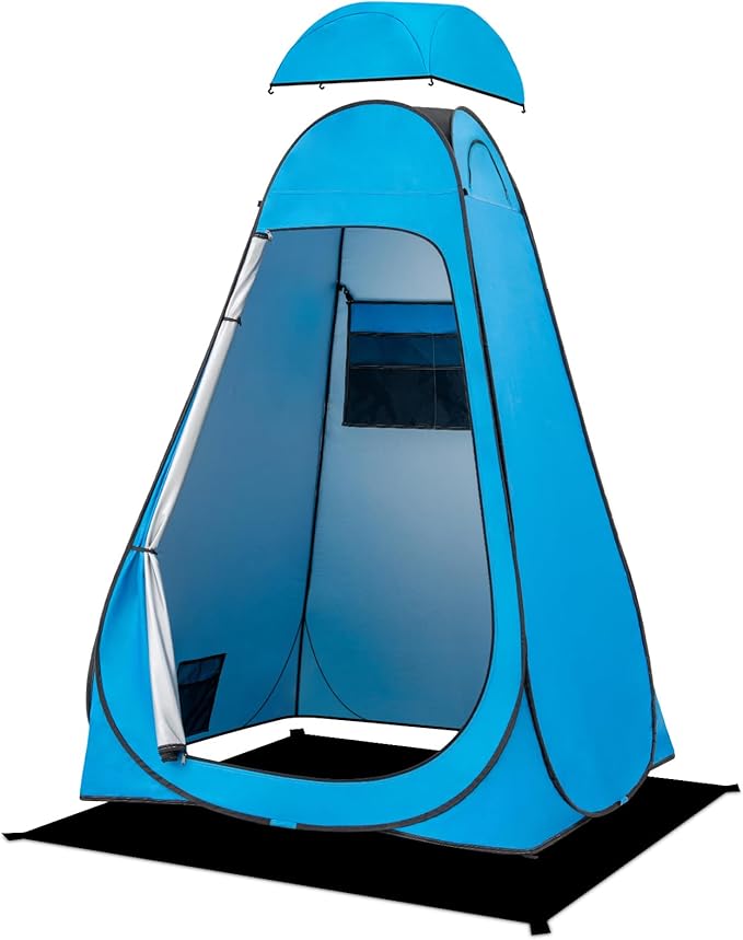 BRIAN & DANY Pop Up Shower Tent, Portable Privacy Camping Changing Tent, Camp Toilet Bathroom Pod
