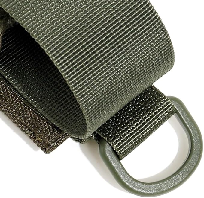 Tactical Flashlight Holster MOLLE Torch Holder MK4 OC/Mace Pepper Spray Canister Carrier EDC Flash