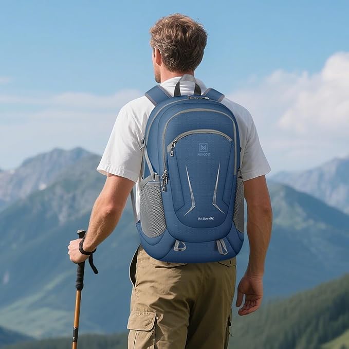 MIYCOO Backpack - Ultra Lightweight Packable Backpack for Travel Camping, 45L Hiking Back Pack
