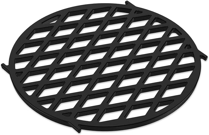 Charkettle Cast Iron Gourmet BBQ System 11.8 Inch Sear Grate Replacement for 8834, Thick
