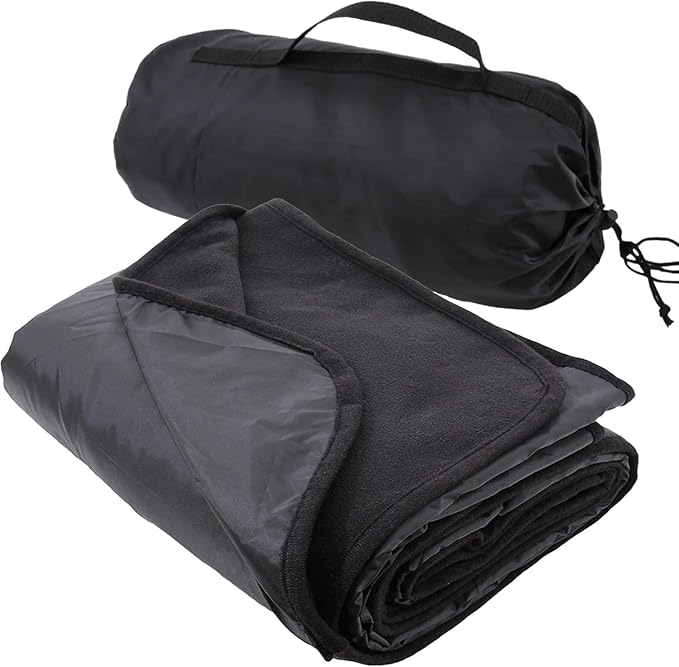 Threadart Outdoor Rainproof & Windproof Thick Stadium Blanket | for Camping, Picnic, Sports