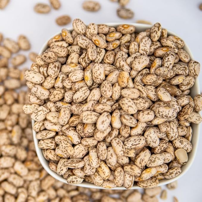 5 Lbs Pinto Beans Dry Bulk - 5lbs - Pinto Beans Bulk Grown in USA - Triple Cleaned Frijoles Pinto
