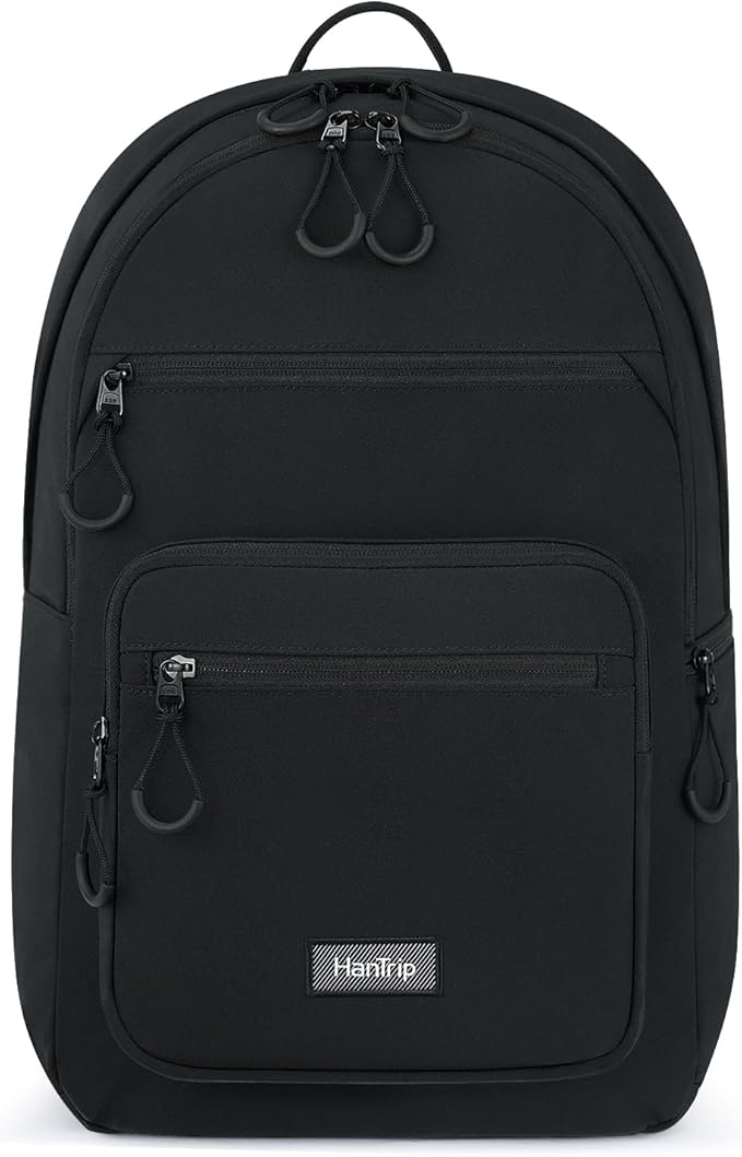 Carry On Travel Backpack For Women, 18 Inch Water Resistant Large Backpack Lightweight Bookbag For