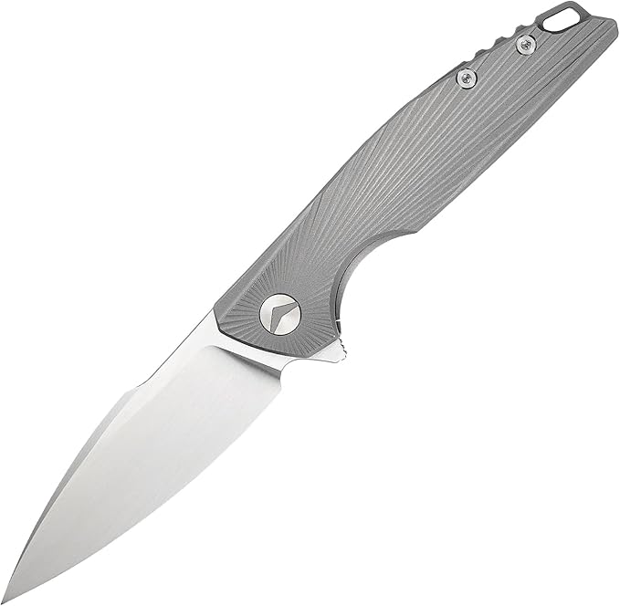 Folding Knife pocket knife EDC Knife With Clip Survival knife Hunting knife - M390 Steel Titanium