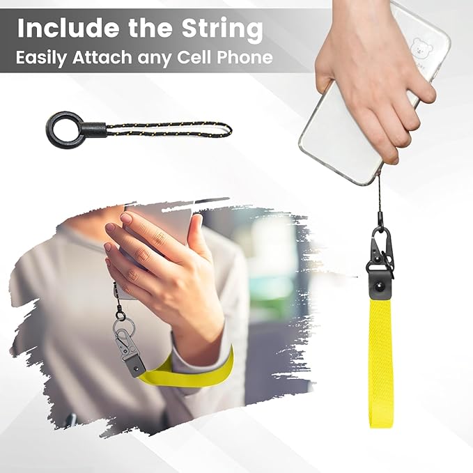 ABLAZE Wristlet Strap for Keys, Hand Wrist Lanyard Durable Key Chain Wristlet Lanyard for Men and