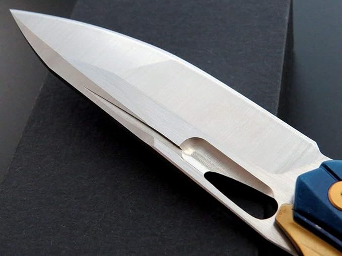 Eafengrow EF204 Folding Pocket Knife,D2 Blade Steel Handle Liner Lock with Clip Outdoor Camping