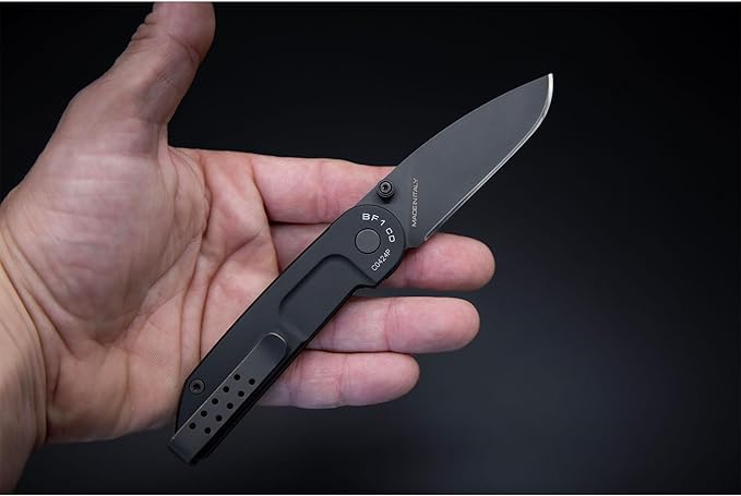Extrema Ratio - BF1 CD (BLACK), Folding Knife, Böhler N690 steel blade hardened to 58 HRC