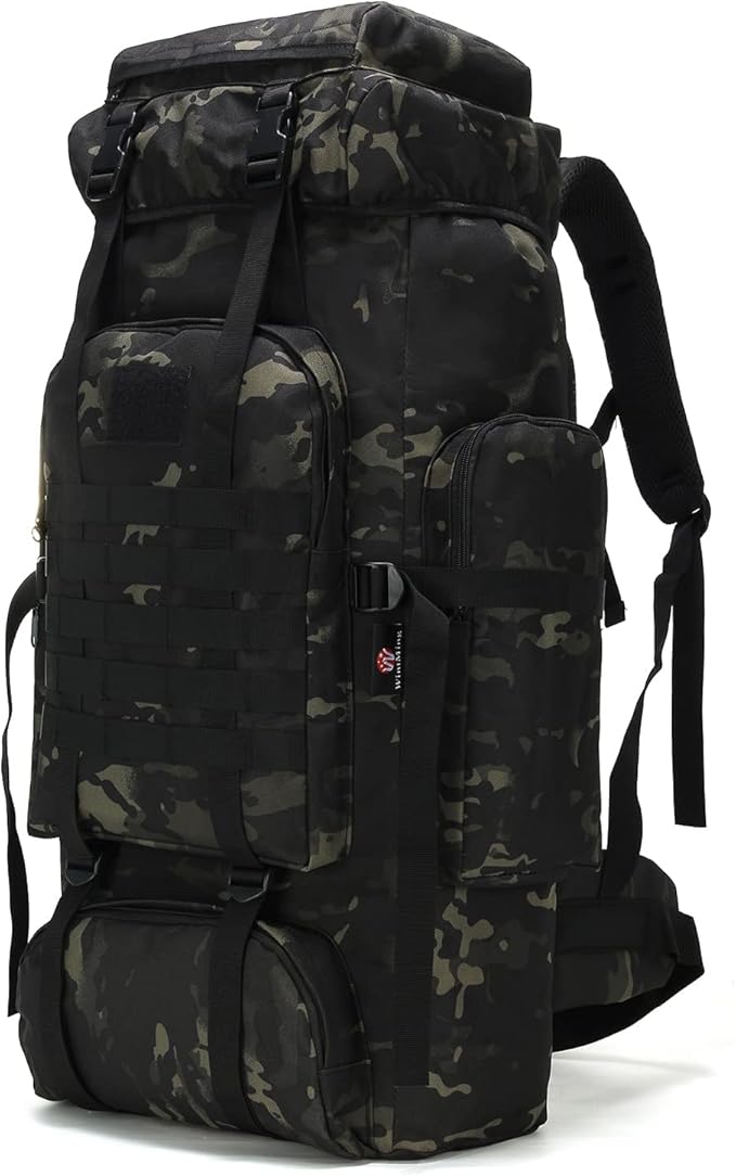 Hiking Backpack for Men 70L/100L Camping Backpack Military Rucksack Molle 3 Days Assault Pack for