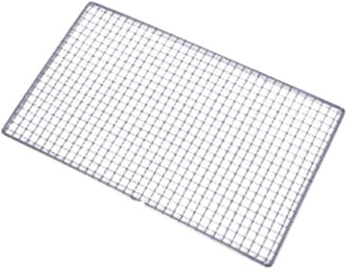 GEZICHTA Carbon Baking Mesh Mats, Barbecue Grill Net - Stainless Steel Cross Wire, 2540cm for