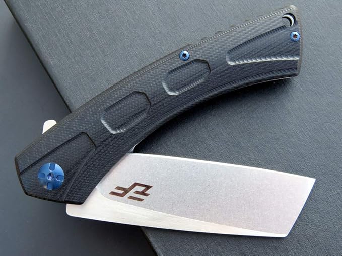 Eafengrow EF931 Pocket Knife D2 Steel Blade Outdoor Tool Knives G10 Handle Pocket Clip EDC Knife