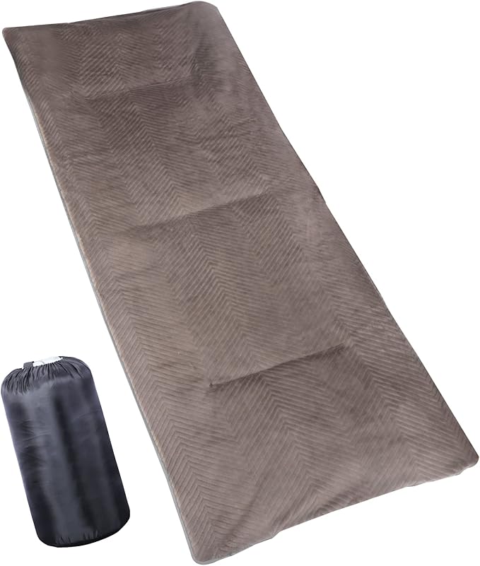 REDCAMP Folding Cot Pads for Sleeping Extra Thick, Soft Comfortable Velvet & Corduroy Cotton