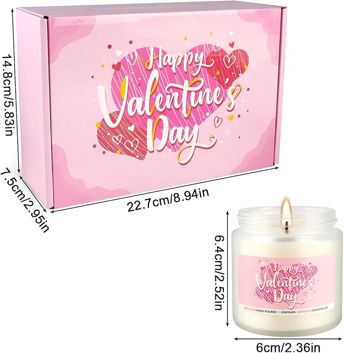 Scented Candle Gifts,6pack-Long Lasting Burning-Aromatherapy Candle for Men Husband