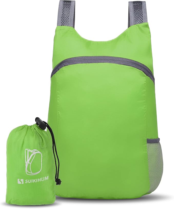 20L Ultra Hiking-Daypack Lightweight Foldable Travel Packable Backpack for Camping Cycling