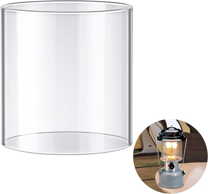 Propane Lantern Globe Glass Replacement Compatible with Coleman Fueled Lanterns, Standard