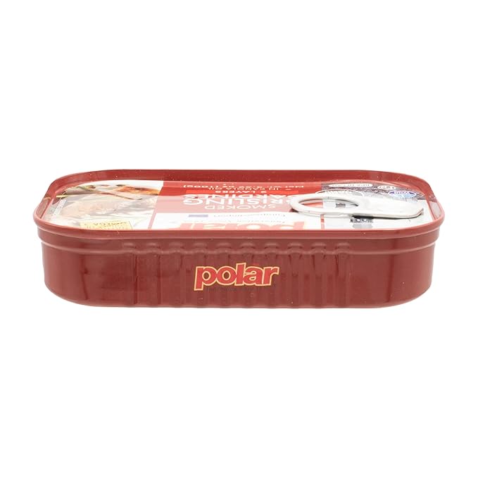 MW Polar Smoked Brisling Sardines in Canola Oil, 3.52 oz Can, Wild Caught (Pack of 1)