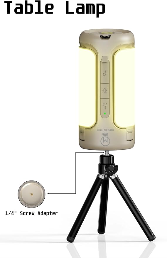 Folding Camping Lantern Rechargeable, 10000mAh Foldable LED Light for Tent Outdoor, IP54