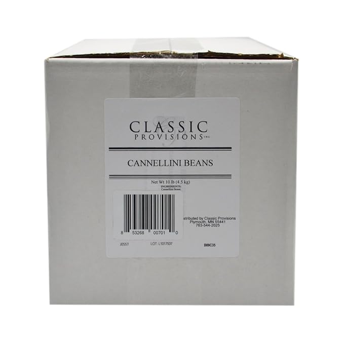 Classic Provisions Dried Cannellini Beans, 160 Ounce