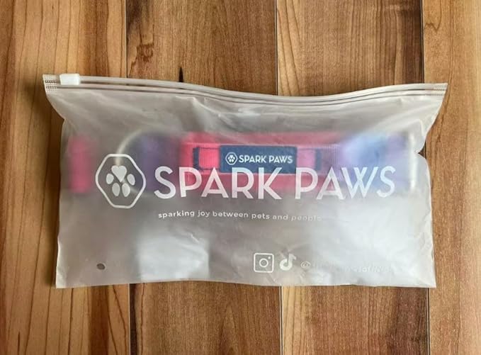 Spark Paws Tactical Dog Collar - Heavy Duty, Premium Quality, Thick and Durable for Large and