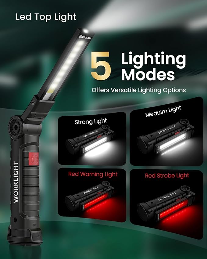 Coquimbo Christmas Stocking Stuffers White Elephant Gifts for Adults Men Him Dad, Rechargeable LED