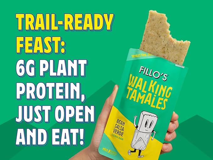 Fillos Walking Tamales Mild, Savory Ready To Eat Meals, Microwaveable Meal, Gluten Free and