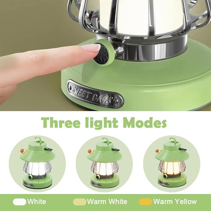 Camping Lantern for Kid Toddler Flashlight with Soft Light & Eye Protection Indoor Outdoor Hanging