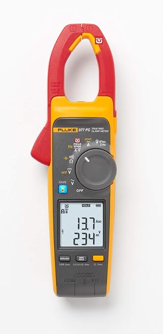 Fluke 377FC AC/DC TRMS Non-Contact Voltage Wireless Clamp w/iFlex