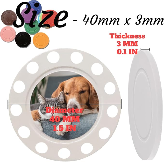 Custom Poker Chips Personalized Plastic Poker Chips with Logo Funny Parties Chips Print Your Photo