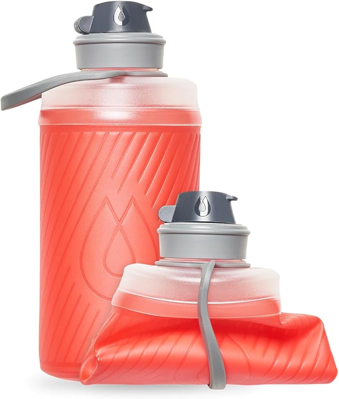 HydraPak Flux - Collapsible Backpacking Water Bottle (750ml, 1L, 1.5L) - BPA Free, Ultra Light