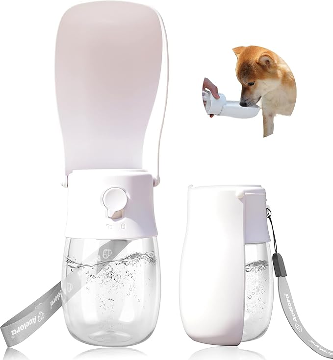 Foldable Dog Water Bottle, Portable Water Dispenser for Dog, Cat, Rabbit, Puppy and Small Animals