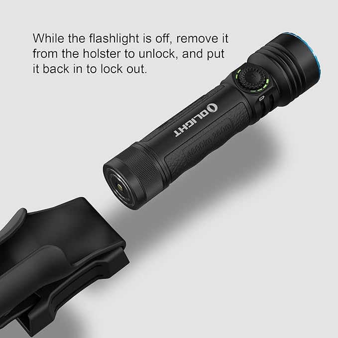 OLIGHT Seeker 4 Pro Rechargeable Flashlights, 4600 Lumens High Powerful Bright Light with USB C