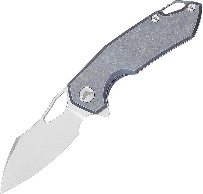 Folding Knife pocket knife EDC Knife With Clip Survival knife Camping knife - M390 Steel Titanium