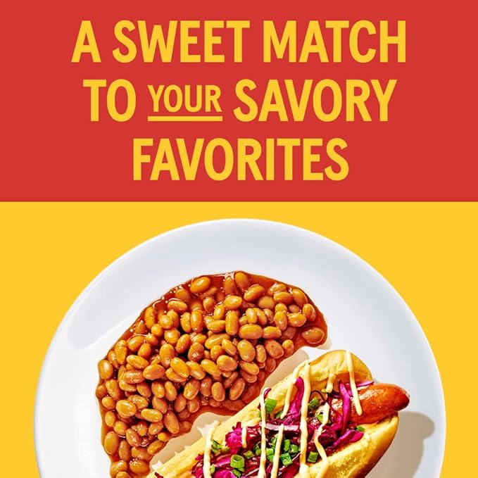 BUSH'S BEST 16 oz Canned Brown Sugar Hickory Baked Beans, Source of Plant Based Protein and Fiber