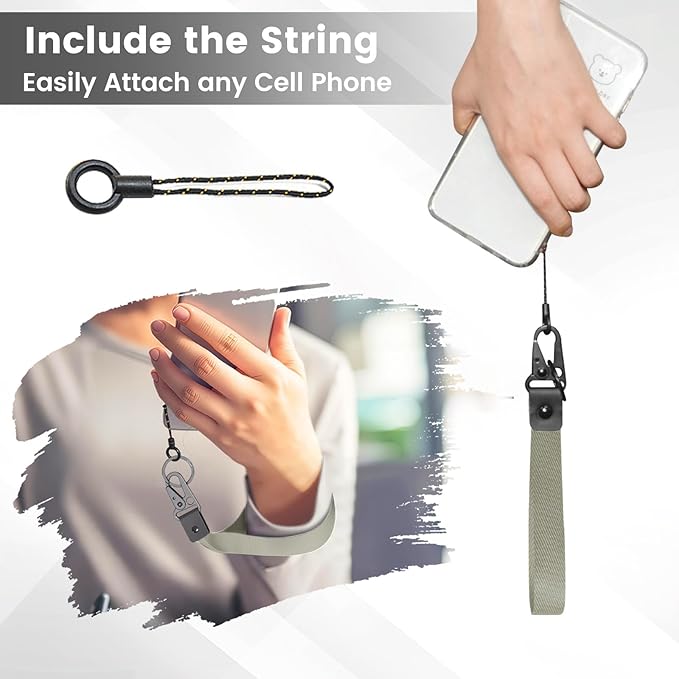 ABLAZE Wristlet Strap for Keys, Hand Wristlet Lanyard Durable Key Chain Lanyard for Men and Women
